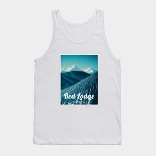 Red Lodge ski - Montana Tank Top